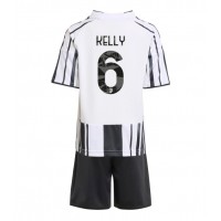 Juventus Lloyd Kelly #6 Fußballbekleidung Heimtrikot Kinder 2025-26 Kurzarm (+ kurze hosen)